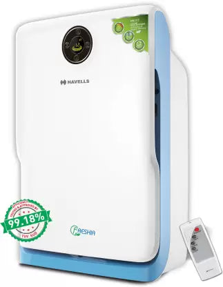 HAVELLS AP20 Portable Room Air Purifier  (White, Blue)(OPEN BOX) HAVELLS AP20 Portable Room Air Purifier  (White, Blue)(OPEN BOX)
